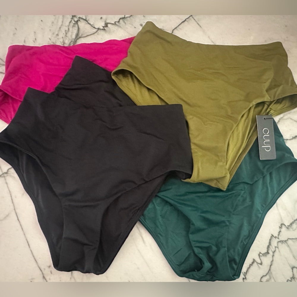 Cuup the tap swim bottoms lot of 5 medium size 3